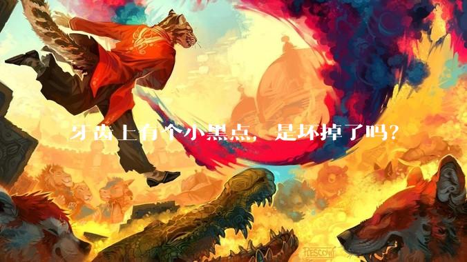牙齿上有个小黑点，是坏掉了吗？