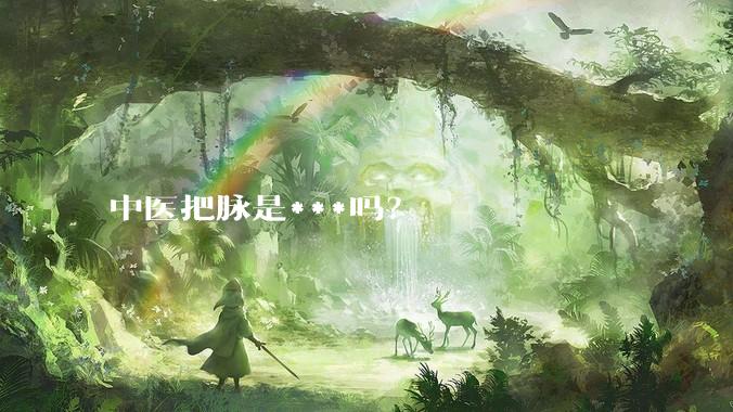 中医把脉是***吗？